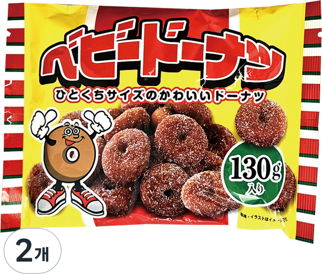 오사카야 베이비 미니 도너츠, 2개, 130g