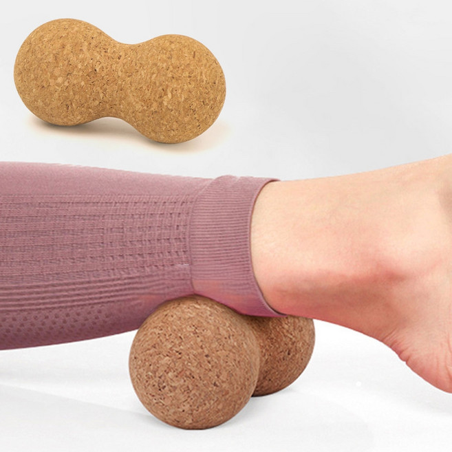 사비나 코르크 땅콩볼 요가 마사지 폼룰러, 1개