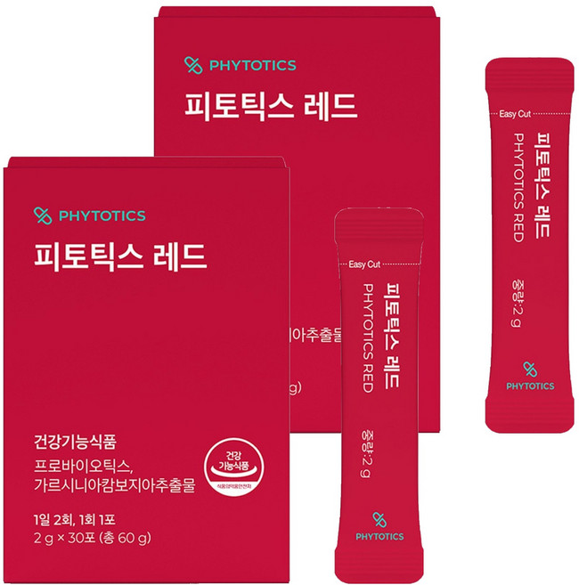 PHYTOTICS 必多提斯 藤黃果萃取益生菌隨身包, 60g, 2盒
