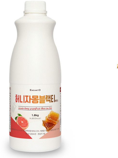 엔칸토 허니자몽블랙티 음료베이스, 1개, 1.8kg