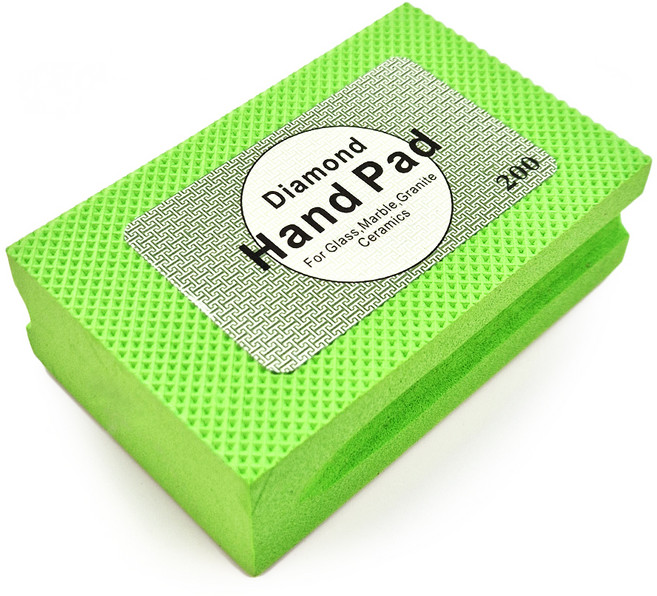 바벨롭 다이아몬드 연마 광택 핸드 패드 200방, 1개