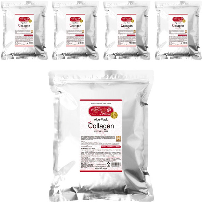 메디플라워 모델링팩 콜라겐, 1개입, 5개