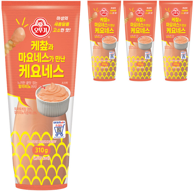 오뚜기 케요네스, 310g, 4개