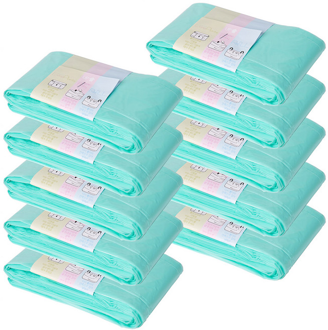 리빙플랜트 뉴베이비 매직캔 리필봉투 호환 220 모델, 10개, 9L