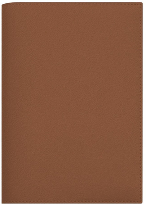 소이믹스 에어리 라이트 가죽 베이직 북커버 L, 브라운, 1개