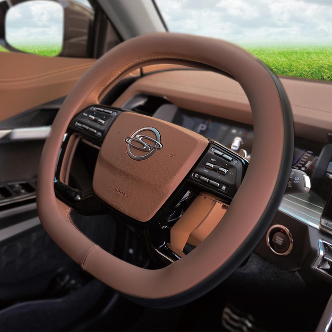 시크릿 투컬러 사각 핸들커버, 하바나브라운