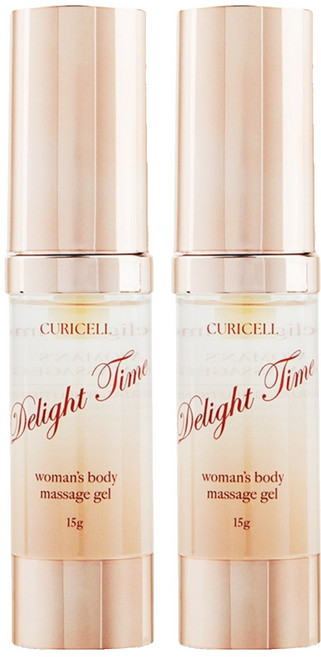 큐리셀 딜라이트타임 보습 건조증 여성청결 케어젤, 15g, 2개