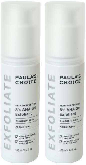 폴라초이스 8프로 아하 젤 각질제거제, 100ml, 2개