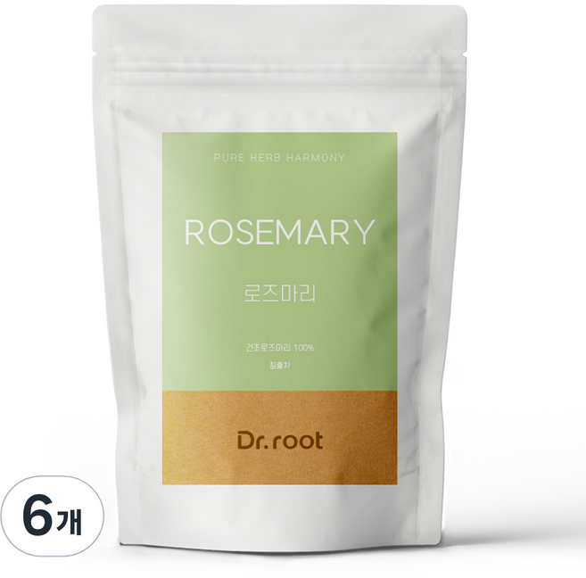 닥터루트 로즈마리 삼각티백, 1.2g, 25개입, 6개