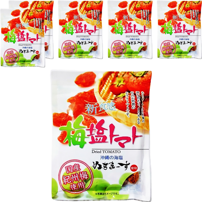 沖繩美健 梅鹽番茄乾, 30g, 6包