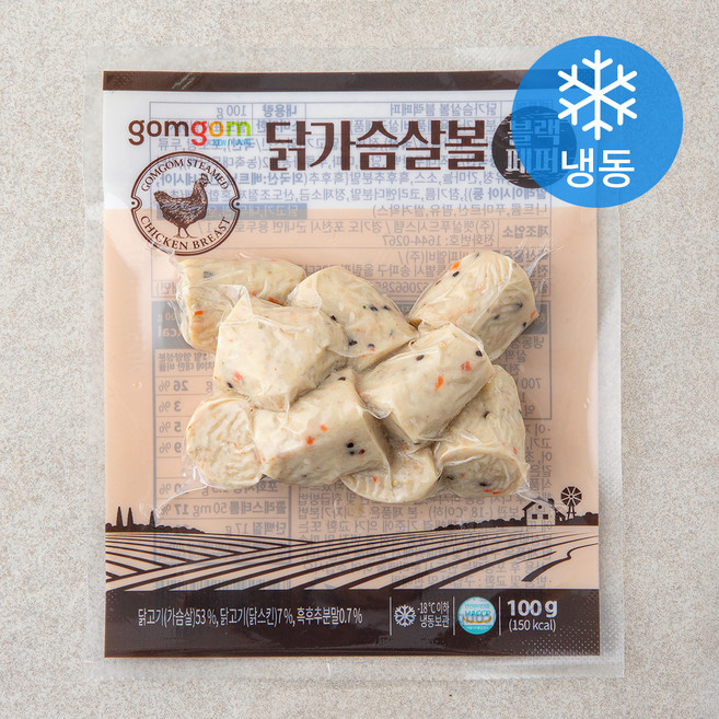곰곰 닭가슴살볼 블랙페퍼, 100g, 1개입, 1개