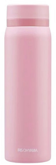 IRIS OHYAMA 愛麗思歐雅瑪 寬口保溫保冷瓶 SB-S500 241g, 粉紅色, 500ml, 1個
