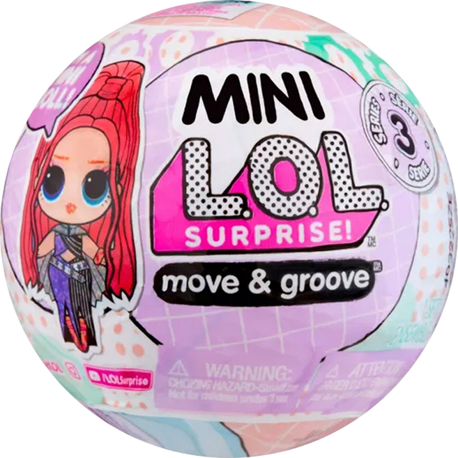 L.O.L Surprise 驚喜寶貝蛋 OMG迷你驚喜球S3 隨機出貨, 1個