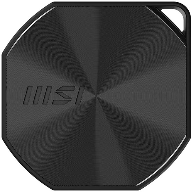 msi 微星 DATAMAG 20Gbps 1TB雙介面磁吸式外接式固態硬碟, 1TB, 黑色