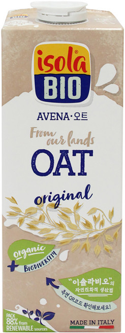 이솔라비오 유기농 귀리 음료, 1L, 1개
