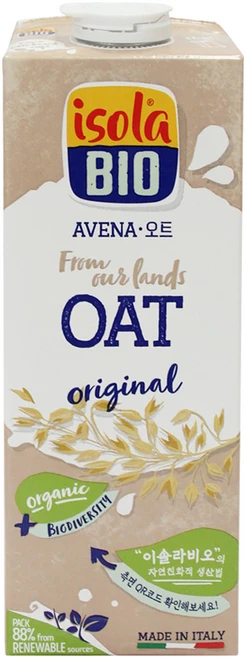 이솔라비오 유기농 귀리 음료, 1L, 1개 - 쿠팡
