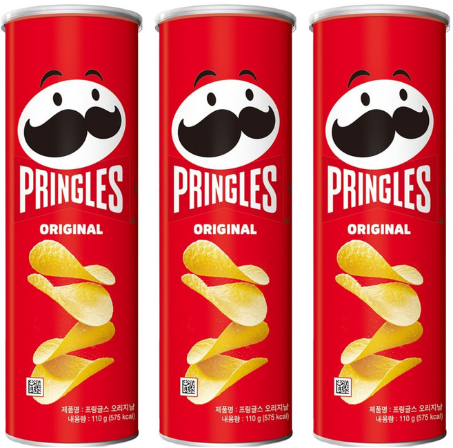프링글스 오리지날, 110g, 3개