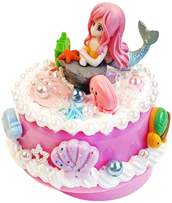 모모디자인 큐티인어공주 오르골 꾸미기, 혼합색상, 1개