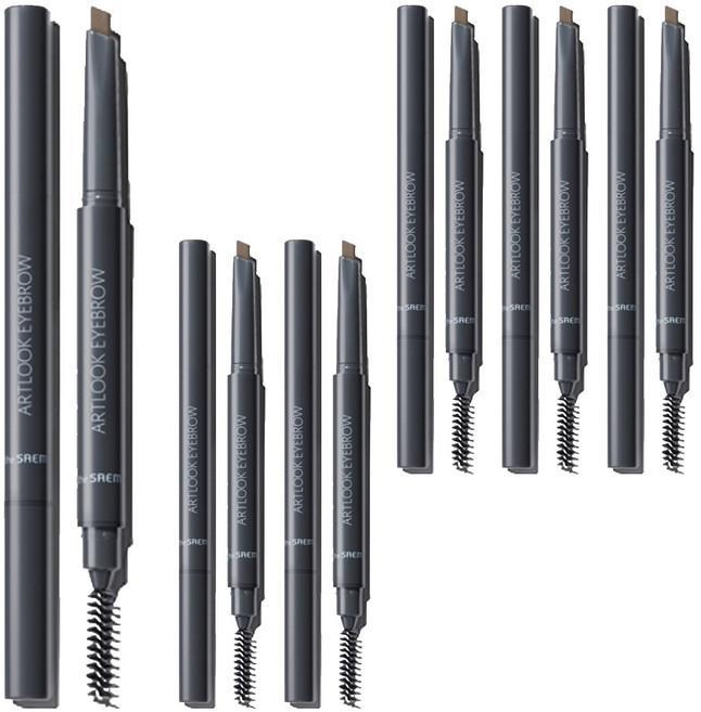 더샘 샘물 아트룩 아이브로우 0.2g, 01호브라운, 6개