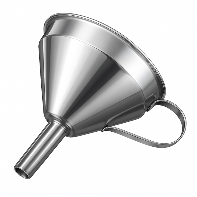 인글로우 다용도 소분 304 스텐 깔대기 11cm, 1개