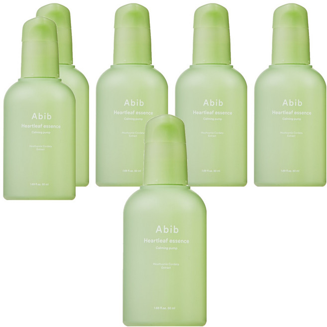 아비브 어성초 에센스 카밍 펌프, 50ml, 6개