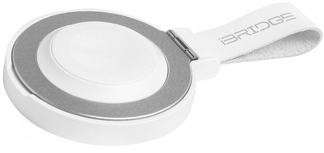 iBRIDGE 15W 2埠 磁吸 無線充電器 快速充電 指環支架 兩用 MagSafe相容 白色 IBW021 適用於iPhone8以上系列