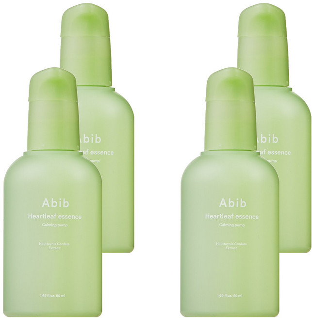 아비브 어성초 에센스 카밍 펌프, 50ml, 4개