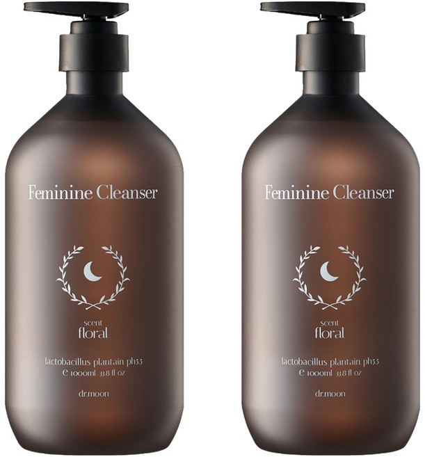 DRMOON 유산균 락토케어 질경초 여성청결제, 1L, 2개