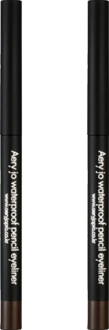 애리조 워터프루프 펜슬 아이라이너, 브라운 스모키, 2개