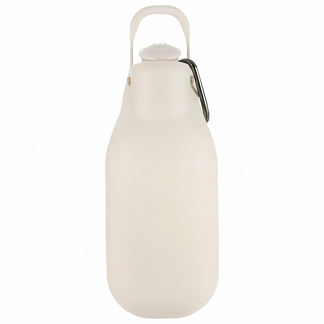 Richell 利其爾 散步兩用飲水器, 白, 1個