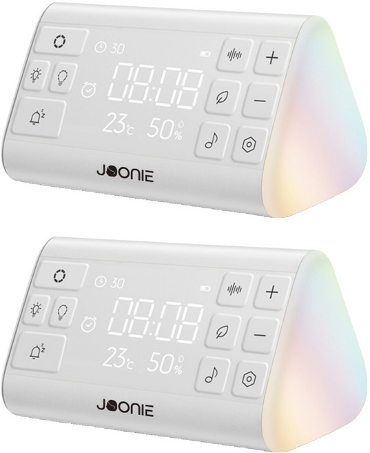 주니 신생아용 백색 소음기 수유등, 2개