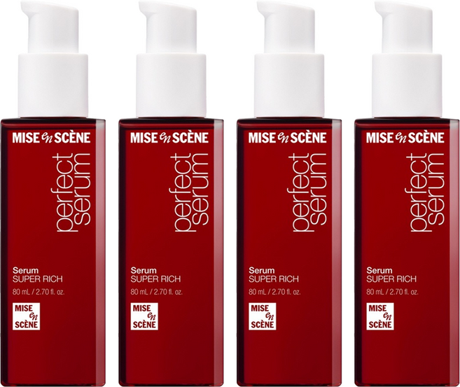 mise en scene 魅尚萱 Perfect Serum護髮精油 Super Rich款, 80ml, 4瓶