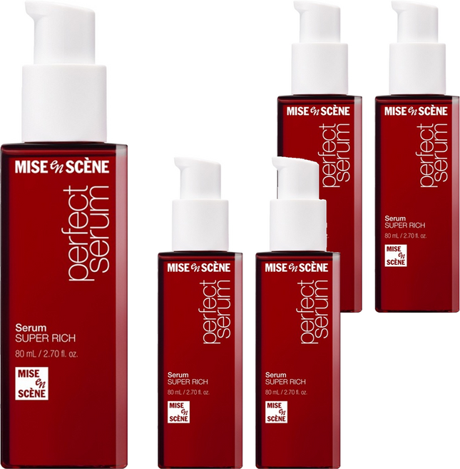 미쟝센 퍼펙트 슈퍼리치 헤어세럼, 80ml, 5개