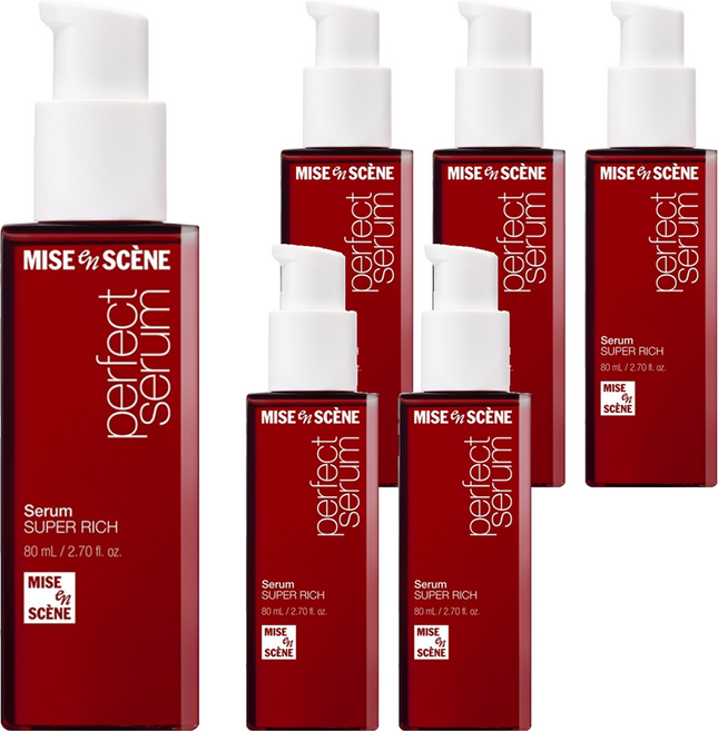 미쟝센 퍼펙트 슈퍼리치 헤어세럼, 80ml, 6개