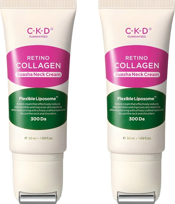 씨케이디 레티노콜라겐 괄사 목주름 크림, 50ml, 2개 - 쿠팡