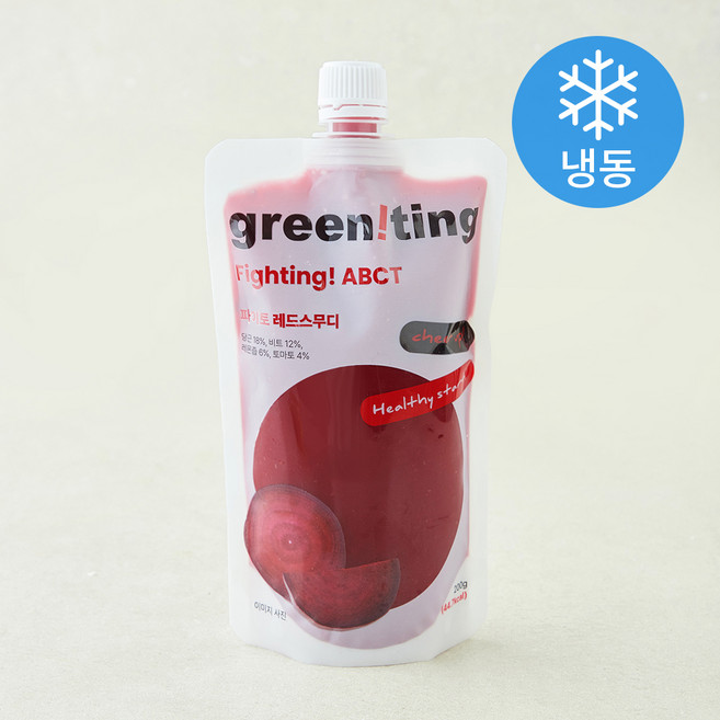 그리니팅 파이토 레드스무디 (냉동), 200g, 1개