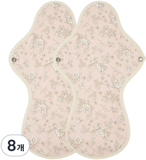 위즐리 면생리대, 오버나이트, 1개입, 8개