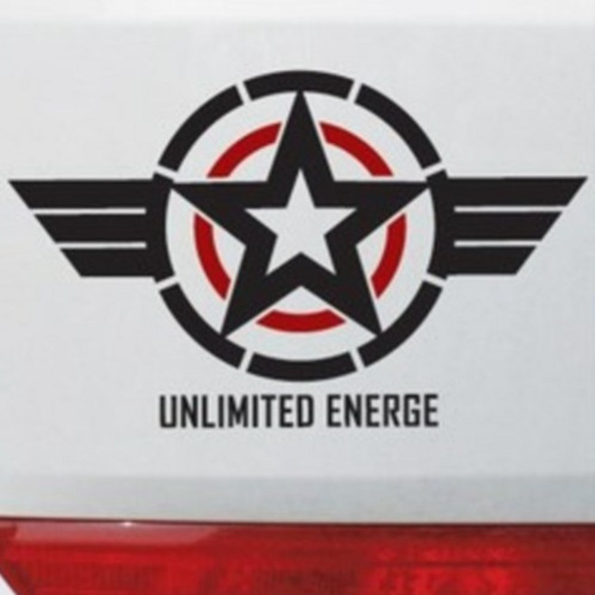 크레코 차량용 스티커, 블랙, 1개