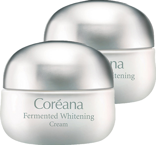 코리아나 발효 화이트닝 크림, 50ml, 2개