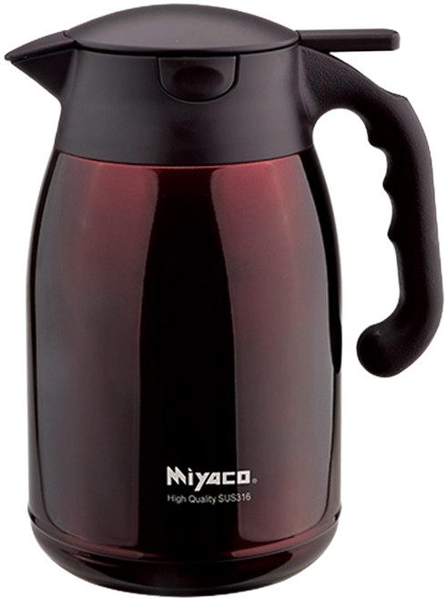 MiyAco 米雅可 316真空保溫壺 MY-F17150R, 酒紅色, 1.5L, 1個