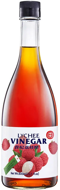 十全 貴妃荔枝醋, 600ml, 1瓶