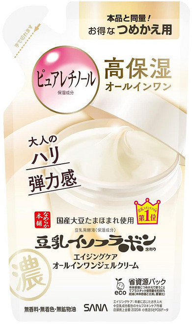 SANA 莎娜 緊緻保濕霜 補充包, 100g, 1包