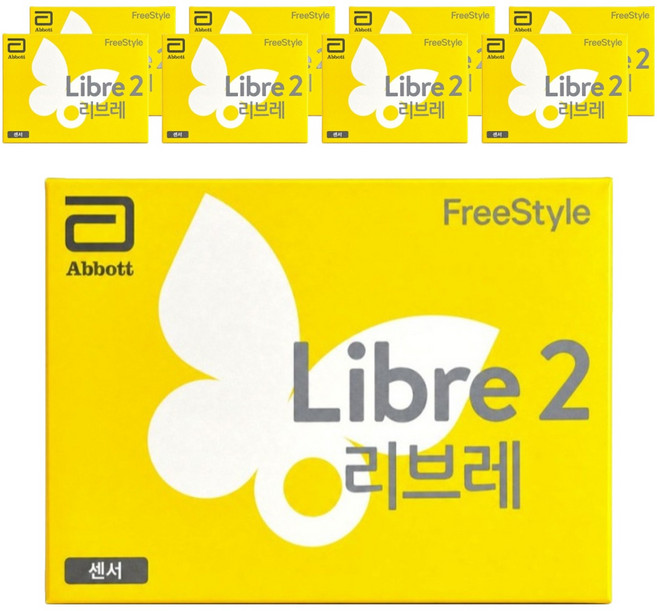 애보트 프리스타일 리브레2 연속 혈당측정기, FreeStyle Libre 2, 9개