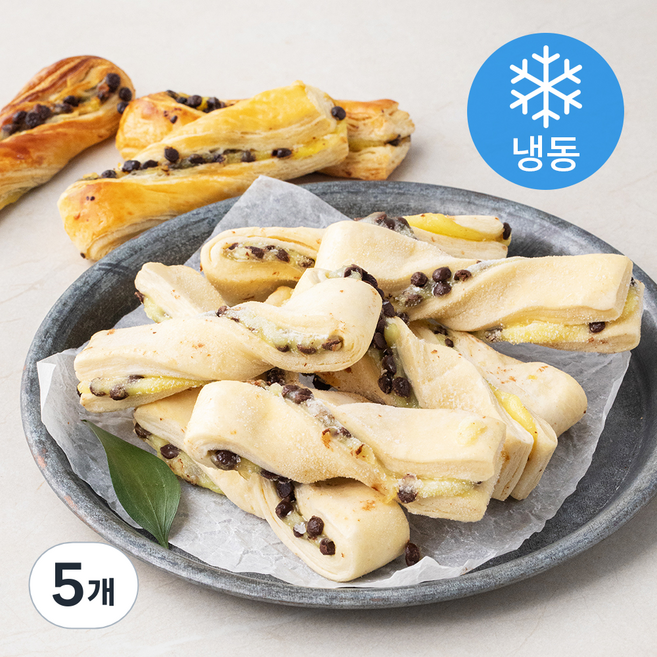 맘쿠킹 브리도 미니 초콜릿 트위스트 (냉동), 28g, 8개입, 5개