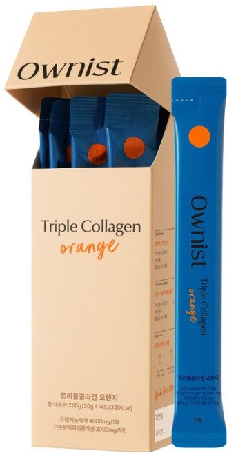 오니스트 트리플콜라겐 오렌지, 280g, 1개