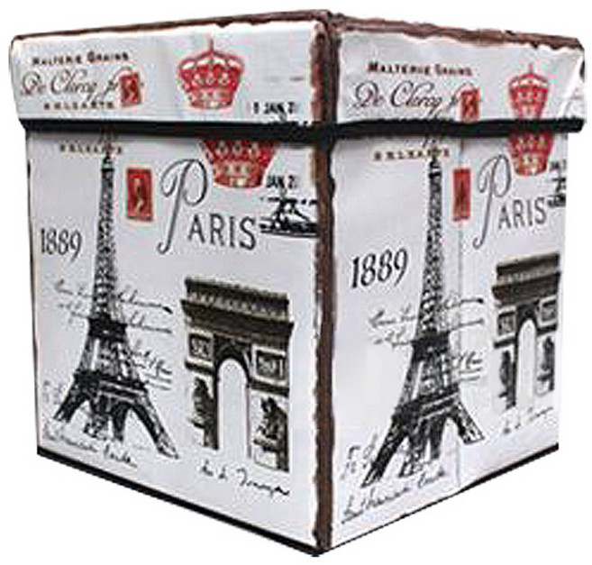 빈티지 트렁크 정리함, 에펠탑