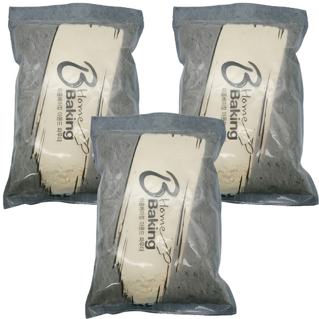 이홈베이킹 아몬드 분말, 1kg, 3개