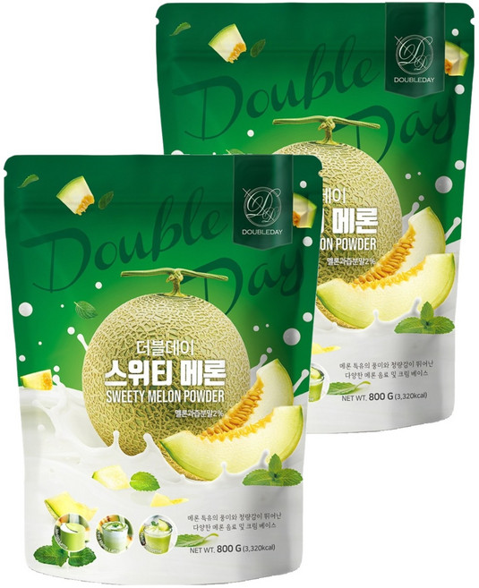 더블데이 스위티메론 파우더, 800g, 1개입, 2개