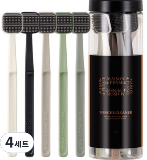 메종드 펜세 혀클리너 10p, 111g, 4세트