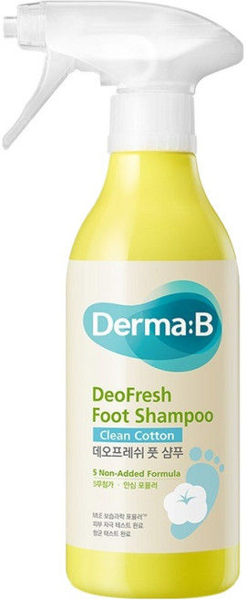 더마비 데오프레쉬 풋 샴푸 클린코튼향, 1개입, 1개, 400ml